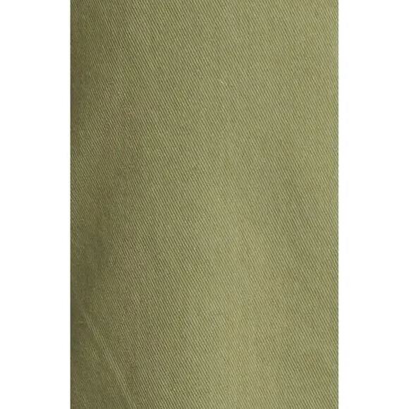 Frank & Eileen Blackstone Utility Pant Mid Rise Crop Straight Army Green Size 12 - Picture 7 of 9